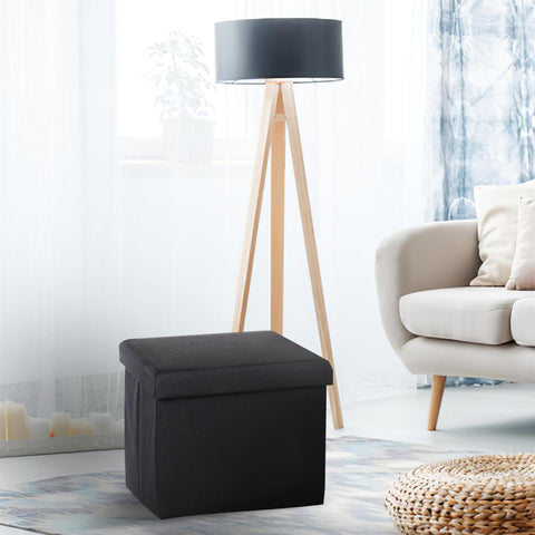 Foldable Storage Single Ottoman