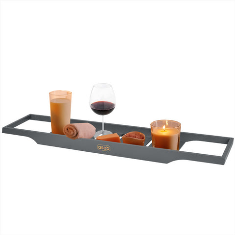 Organiser Tray Rack Bathroom Tidy Holder Grey