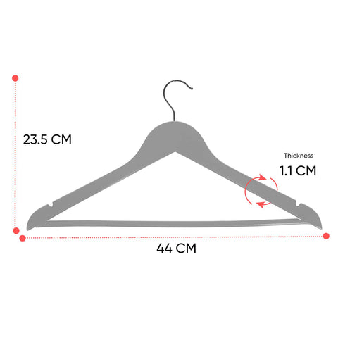 Wooden Hangers Garment Clothes Wardrobe