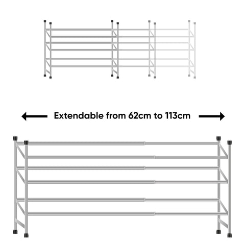 3 Tier 18 Pair Shoe Storage Rack