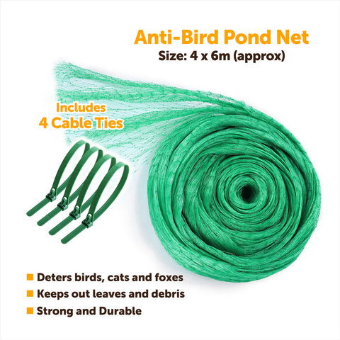 Anti-Bird Pond Net