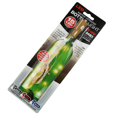 15 LED Bottle Light Battery Operated