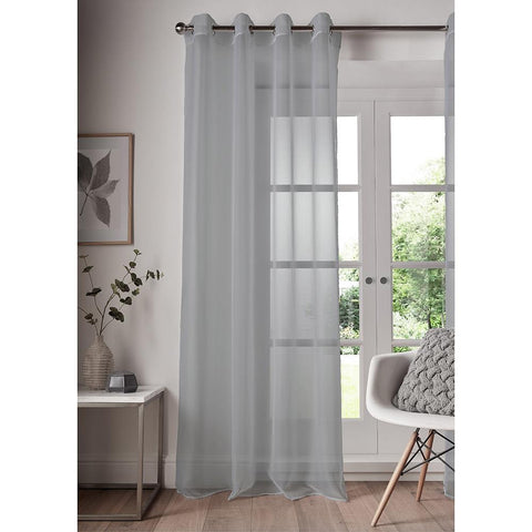 Eyelet Top Voile Curtains