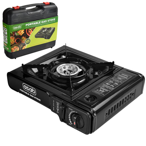 Portable Camping Gas Stove Black