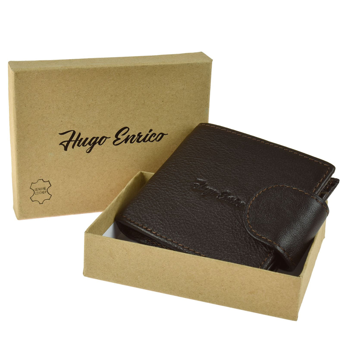 Hugo Enrico Press Stud Wallet