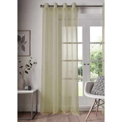 Eyelet Top Voile Curtains