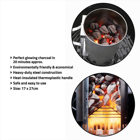 BBQ Charcoal Chimney Starter