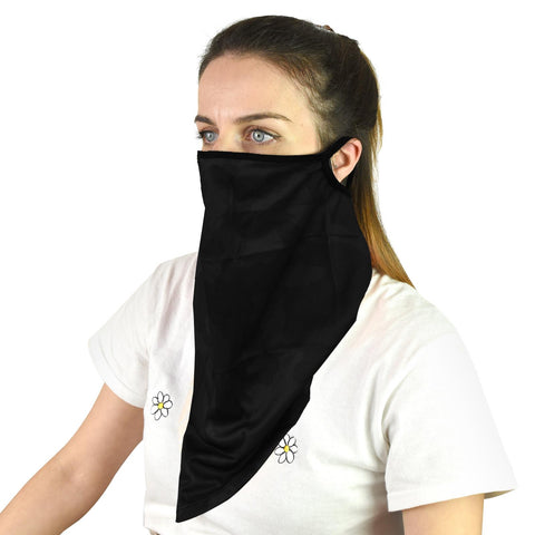 Face Scarf - Black