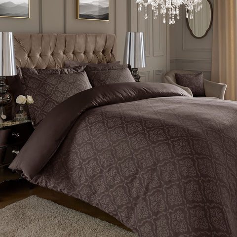 600TC  Jacquard Cotton Rich Duvet Set