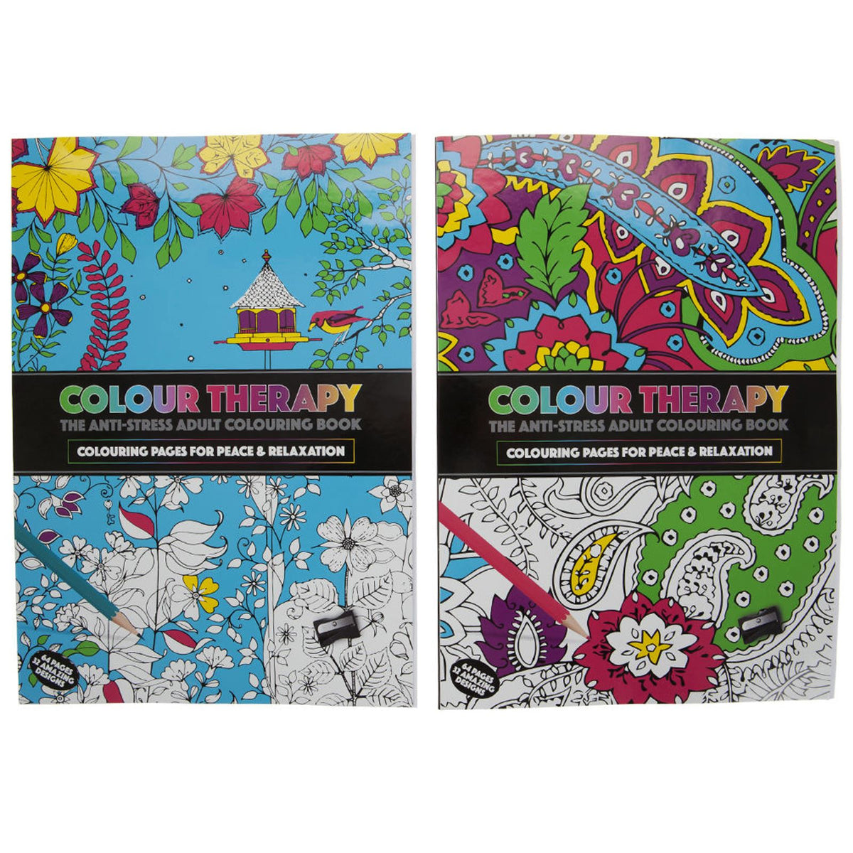 Colour Therapy Anti-Stress Colouring Book