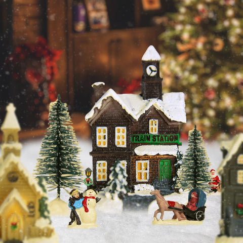 Christmas Village Scene 25 Piece