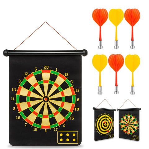 Reversible Magnetic Dartboard Indoor / Outdoor Game