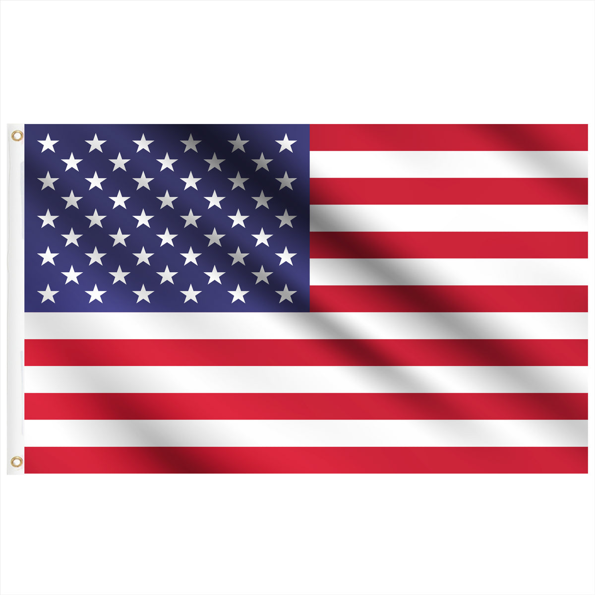 5 X 3Ft Large Flag Polyester Fabric Eyelets Banner Us Ameriunited States