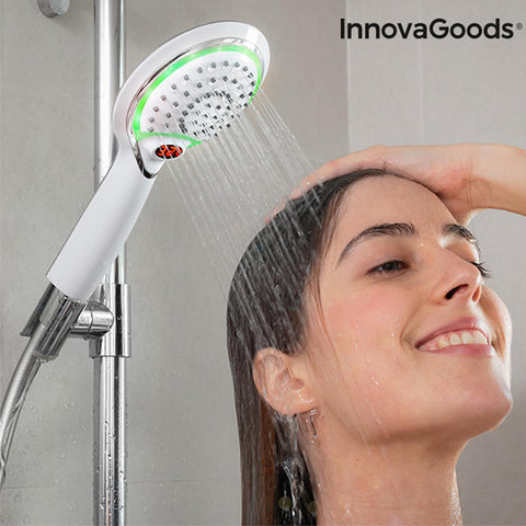 3-Color Colorful LED Shower Head Light