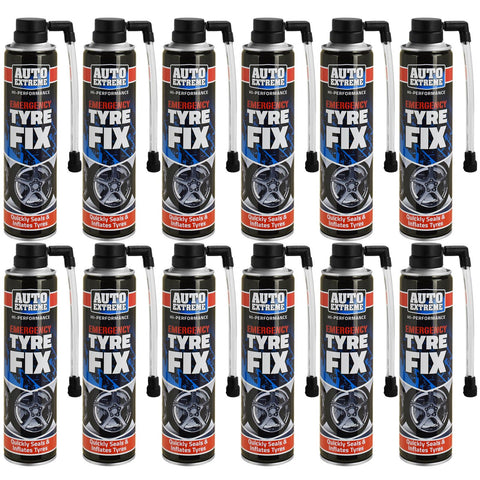 Quick Fix Car Emergency Flat Tyre Inflate Puncture Repair Kit 300ml