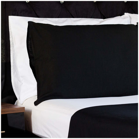 Cotton Satin Fitted Bed Sheets Pillow Cases Set