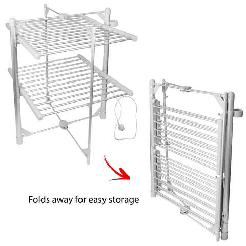 Clothes Airer Dryer Electric Heated Drying Rack