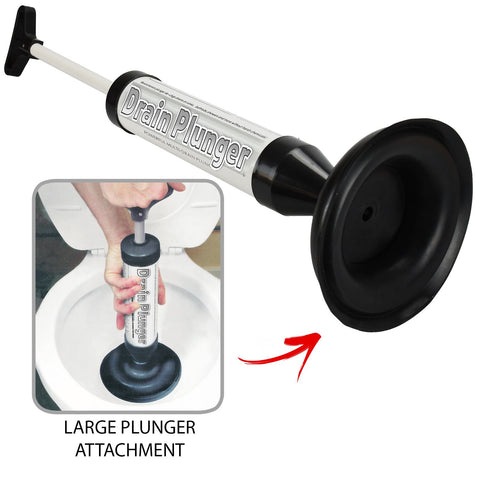 Powerful Drain Plunger Toilet Unblocker