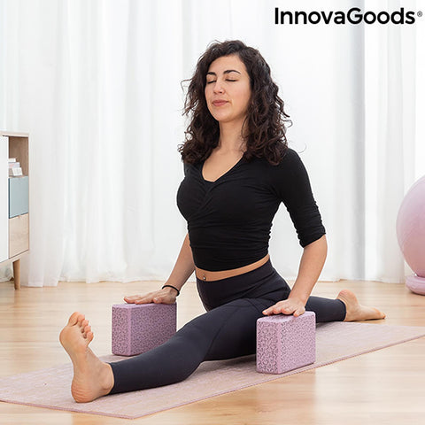 Pink EVA Foam Yoga Block Brick