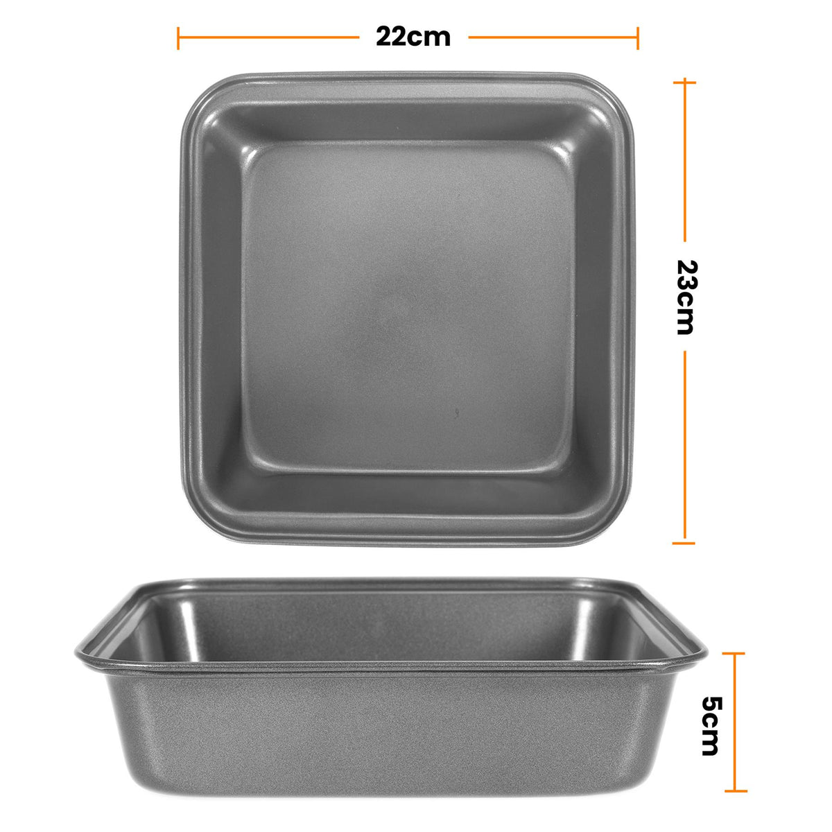 Non Stick Carbon Steel Cake Pan