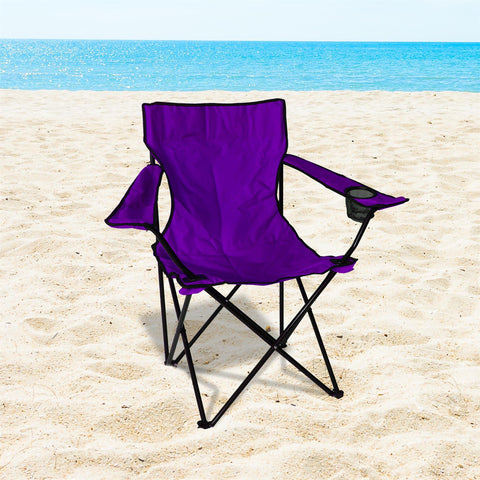 Beach Camping Chair Purple