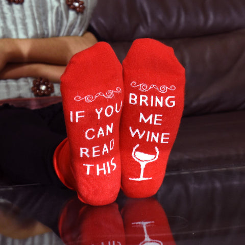 Novelty Socks - If You Can Read This