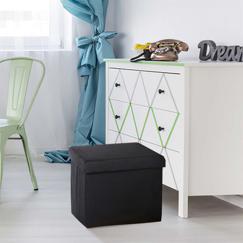 Foldable Storage Single Ottoman