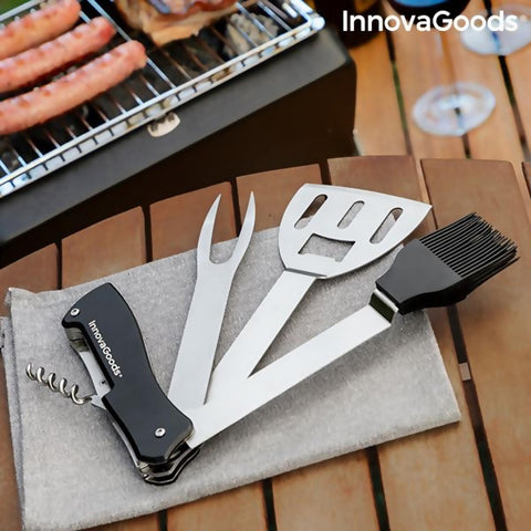 BBQ Grill Multi-tool 5 in 1 Cooking Tools Set