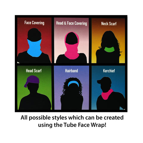 Unisex Scarf Tube Face Mask Warmer Neck Snood Cycling Tube Bandana Cover