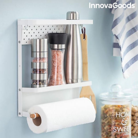 Magnetic Kitchen Fridge Organiser Rack