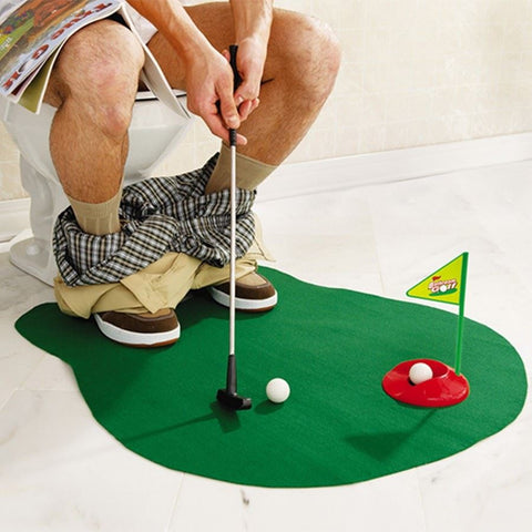 Golf Loo Mini Set Funny Potty