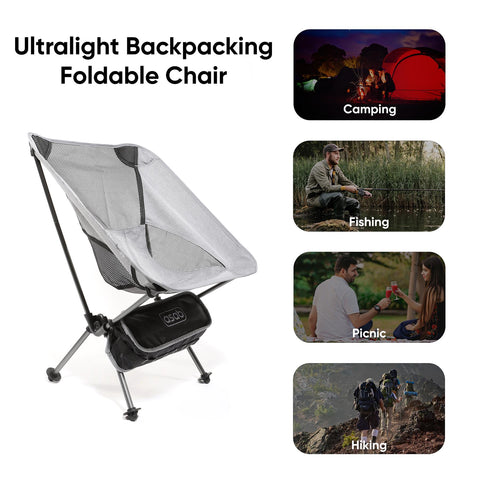 Ultralight Backpacking Foldable Chair