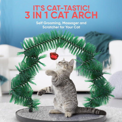 Cat Arch Self Grooming Scratching Post