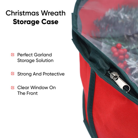 Christmas Wreath Storage Case