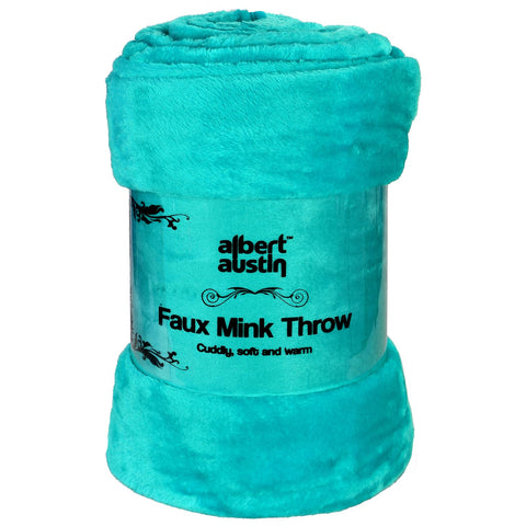 Faux Mink Throw Blanket 200 x 240 cm