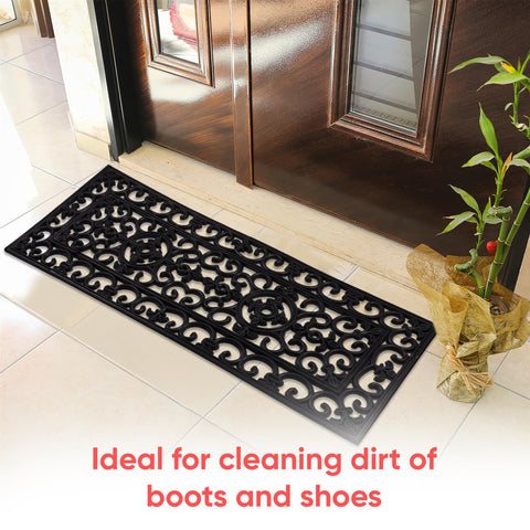 Door Rubber Wrought Mat