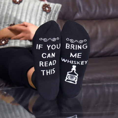 Novelty Socks - If You Can Read This