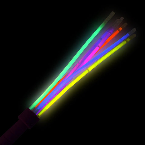 Colourful Glow Stick Eye Mask Fancy Dress