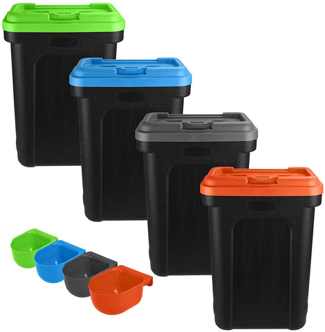 Pet Food Storage Container with Scoop