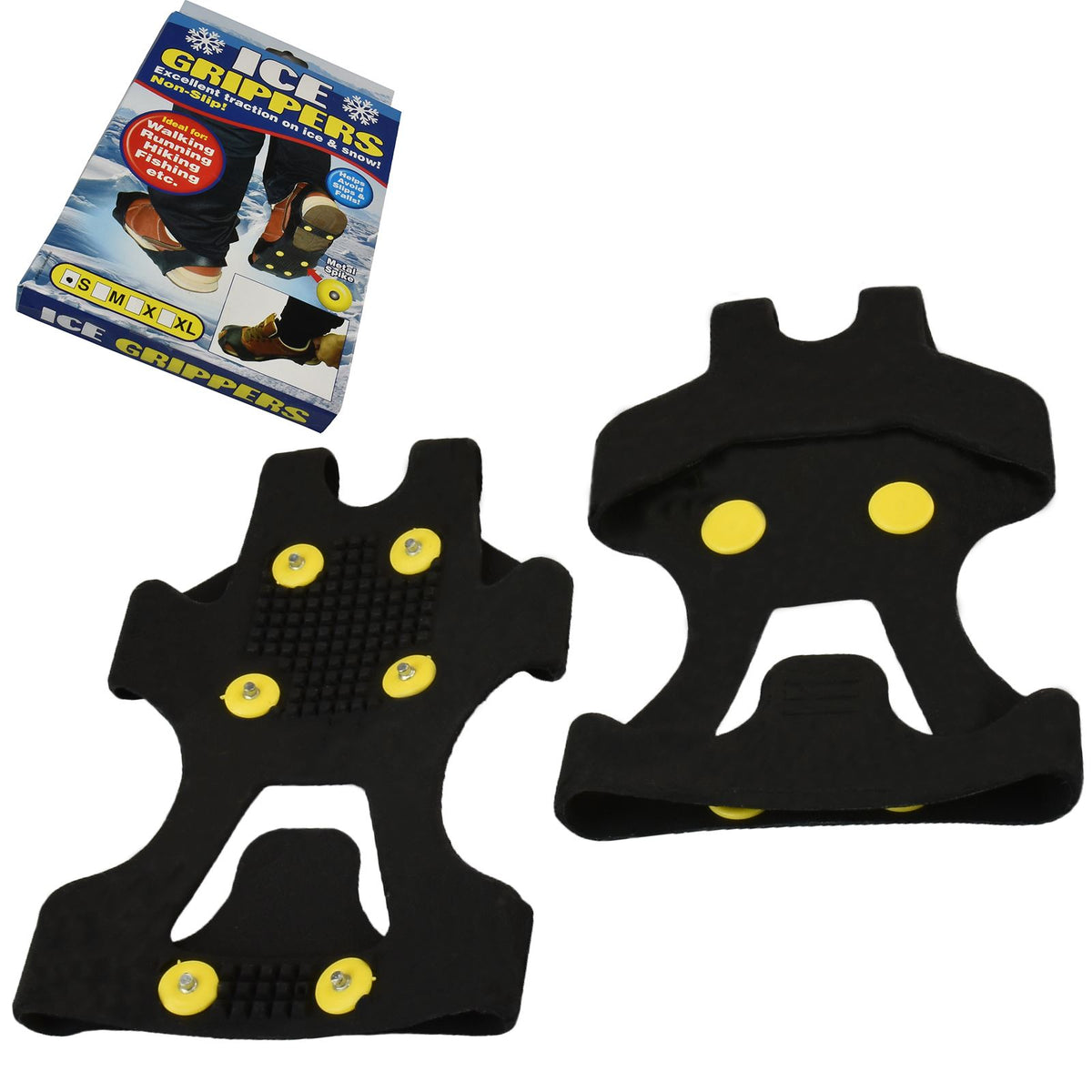 Ice Grippers Non-Slip on Ice & Snow