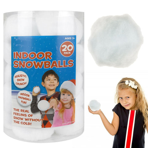 20pc Indoor Fake Snowballs