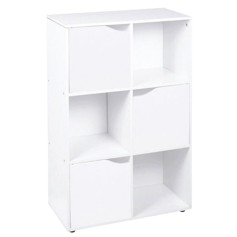 Shelving Display Storage Unit Shelving 6 Cube