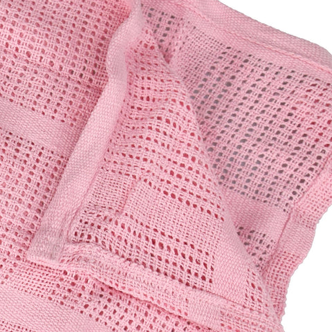 100% Cotton Baby Cellular Blanket