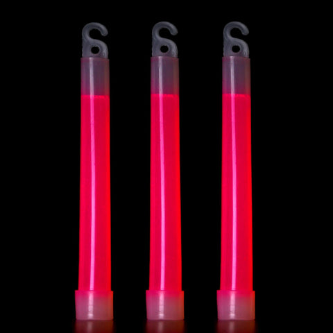 3PC 6" Glow Stick with Hook