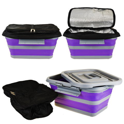 Collapsible Folding Pop Up Lunch Box