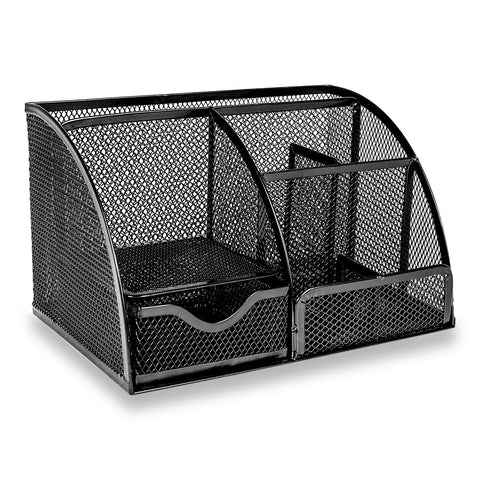 Office Mesh Stationery Desk Organiser