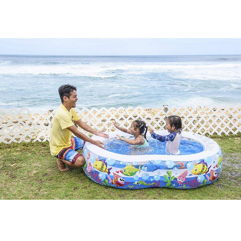 Inflatable 8 Play Swimming Centre Paddling Pool