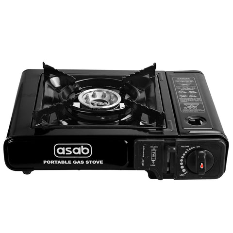 Portable Camping Gas Stove Black