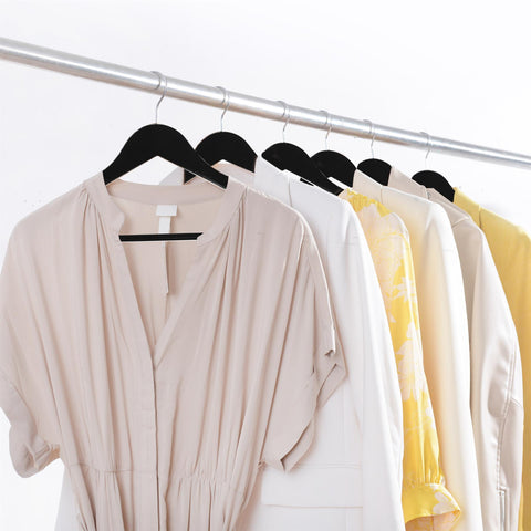 Wooden Hangers Garment Clothes Wardrobe