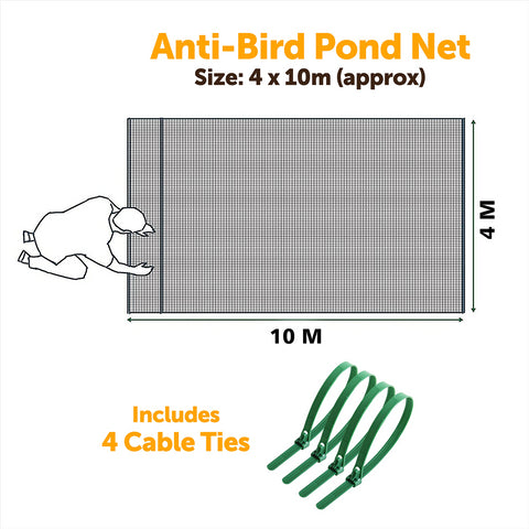 Anti-Bird Pond Net